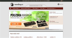 Desktop Screenshot of e-manikury.cz